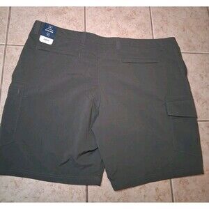 New George Cargo Shorts At The Knee Men’s Size 50 Khaki Green Big And Tall